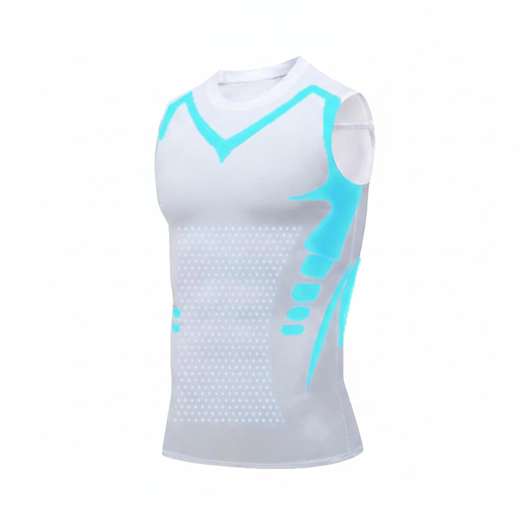 Mens Quick-Dry Breathable Fitness Vest