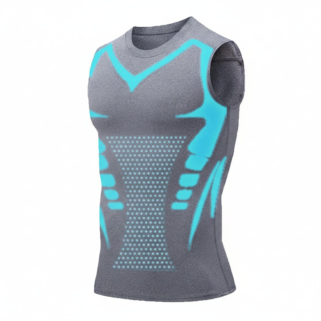 Mens Quick-Dry Breathable Fitness Vest
