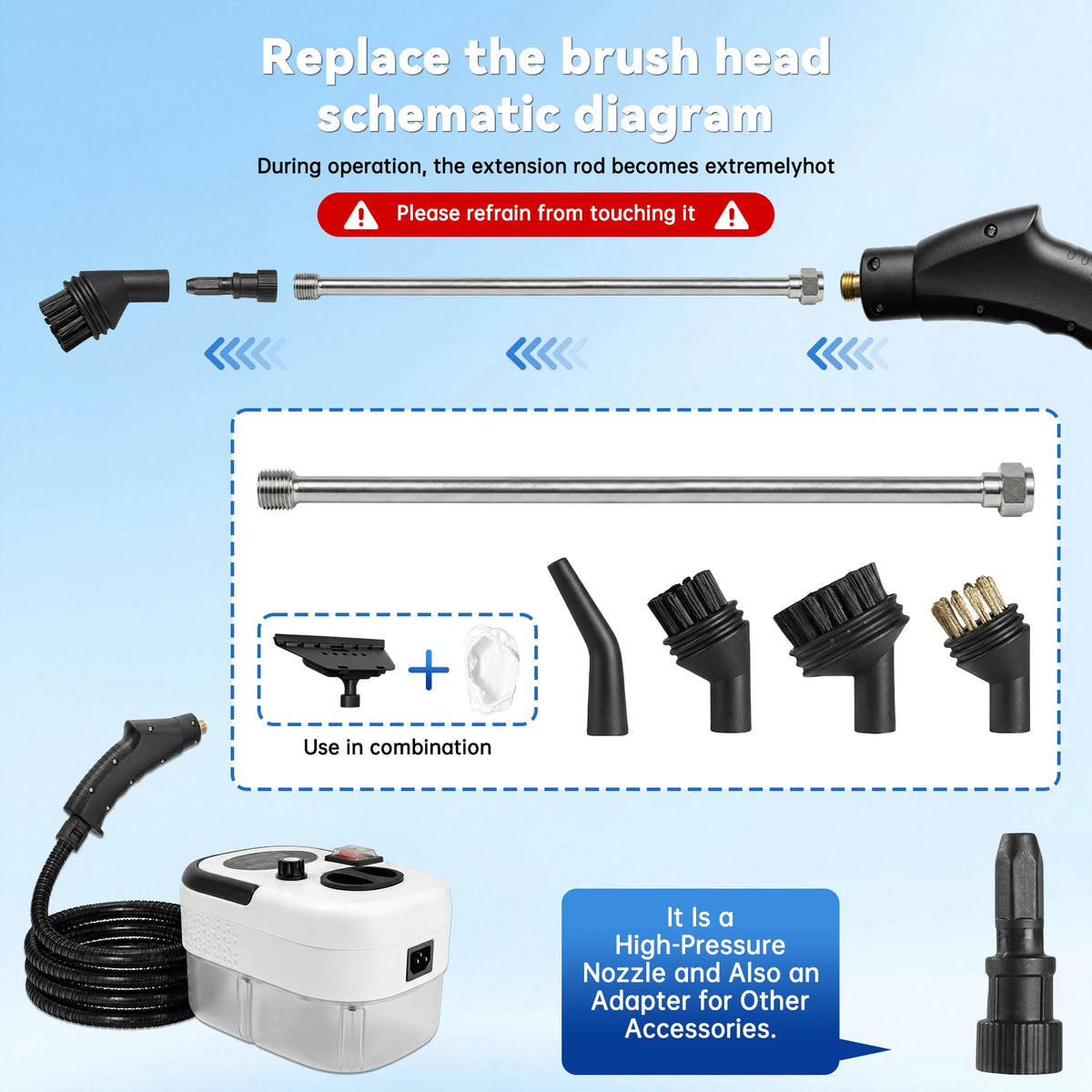 Steambot Steam Cleaner