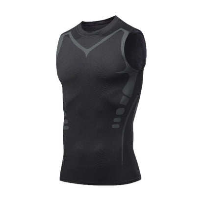 Mens Quick-Dry Breathable Fitness Vest